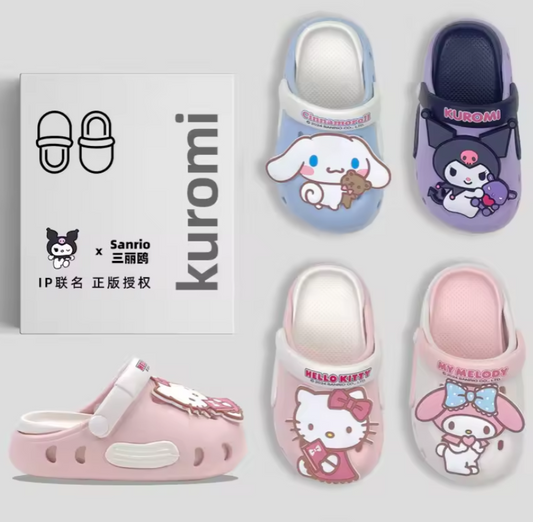 Sanrio Water Shoes - Kawaii Hello Kitty, Cinnamoroll, My Melody & Kuromi Children's Water Shoes